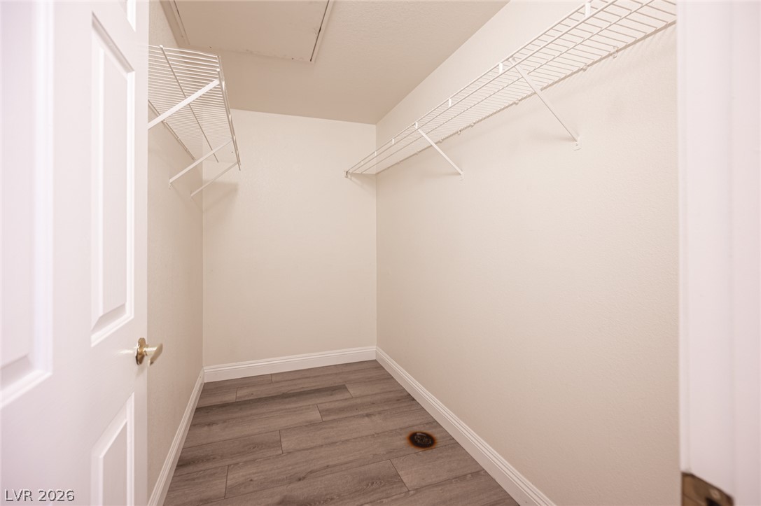 8555 West Russell Road, Unit 2062 Las Vegas, NV 89113 - Photo 25 of 35 Ample shelving creates an organized and practical closet space.
