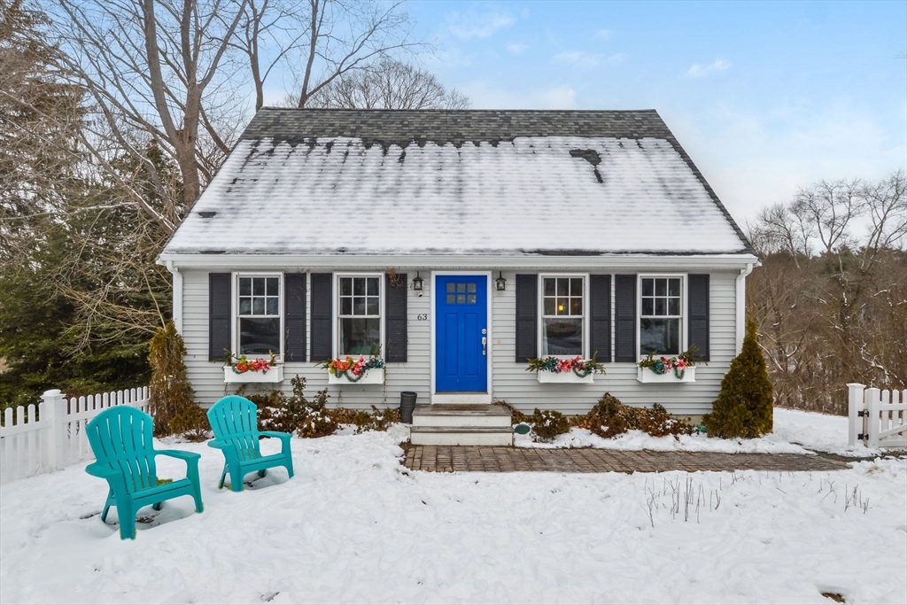 63 Wareham Street Middleboro, MA 02346 - Photo 19 of 23 a front view of house with outdoor seating