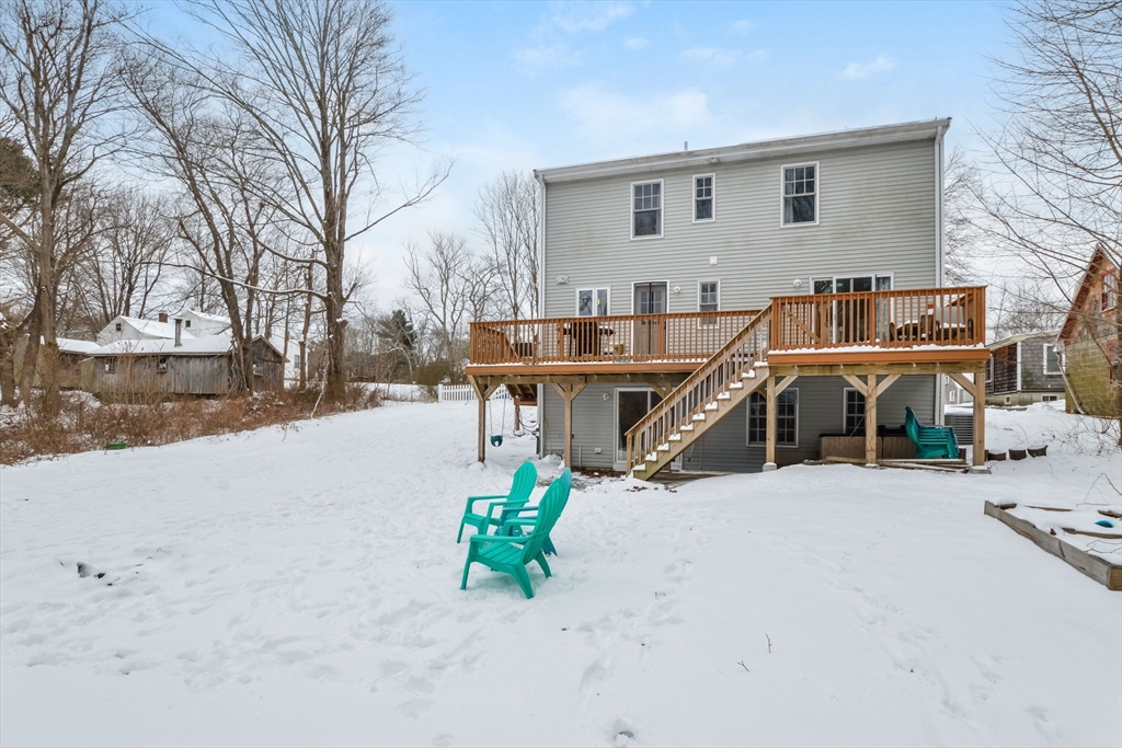 63 Wareham Street Middleboro, MA 02346 - Photo 20 of 23 a view of a house with a snow on the road