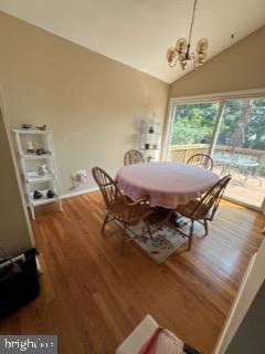 6615 Bowie Drive Springfield, VA 22150 - Photo 16 of 67 Dining Area with SGD to Deck