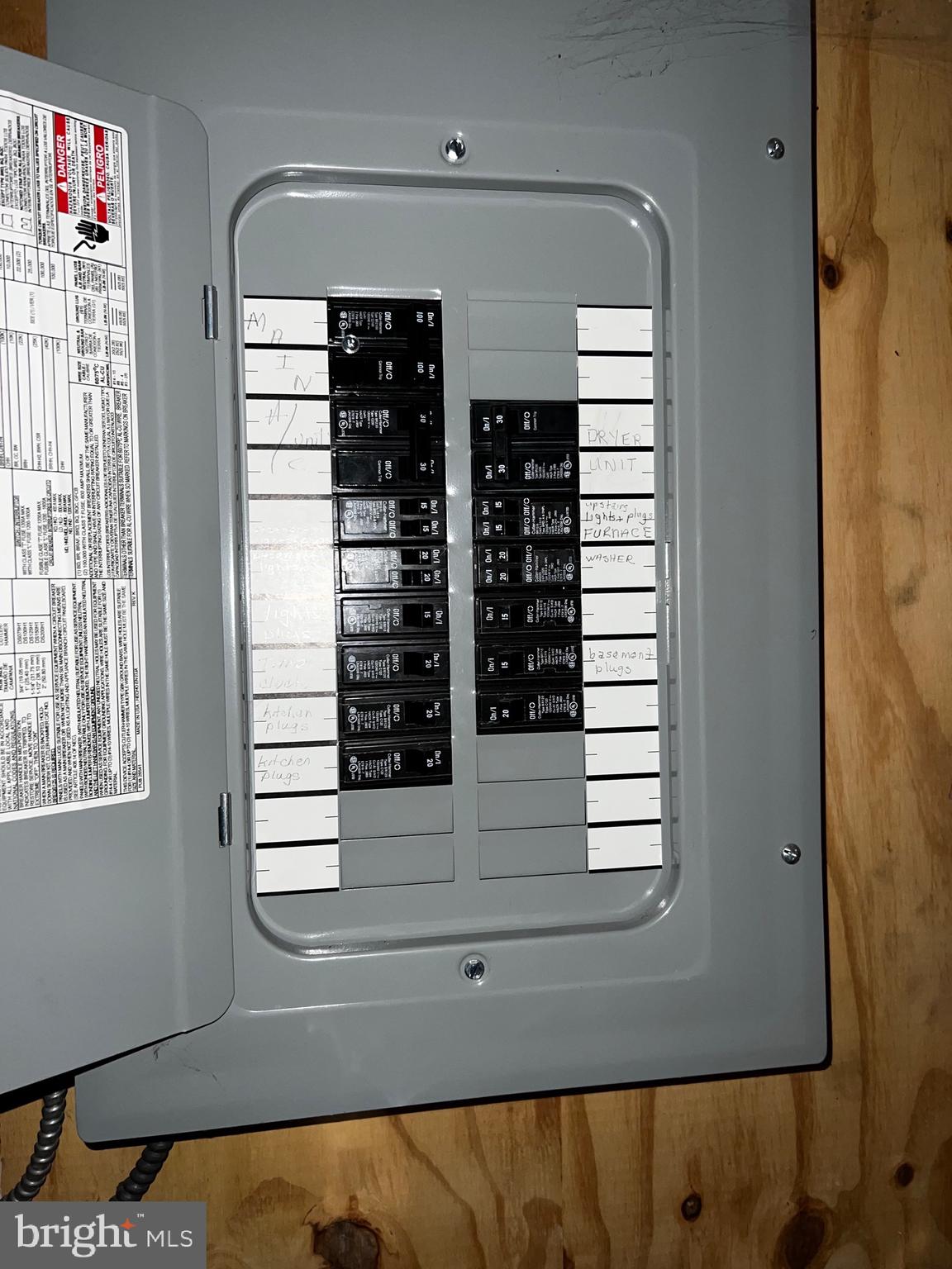 6615 Bowie Drive Springfield, VA 22150 - Photo 25 of 67 Upgraded panel with room for expansion