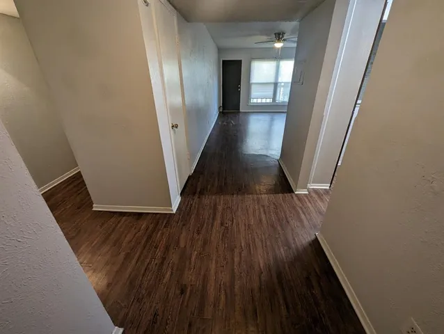 wooden floor in a gallery