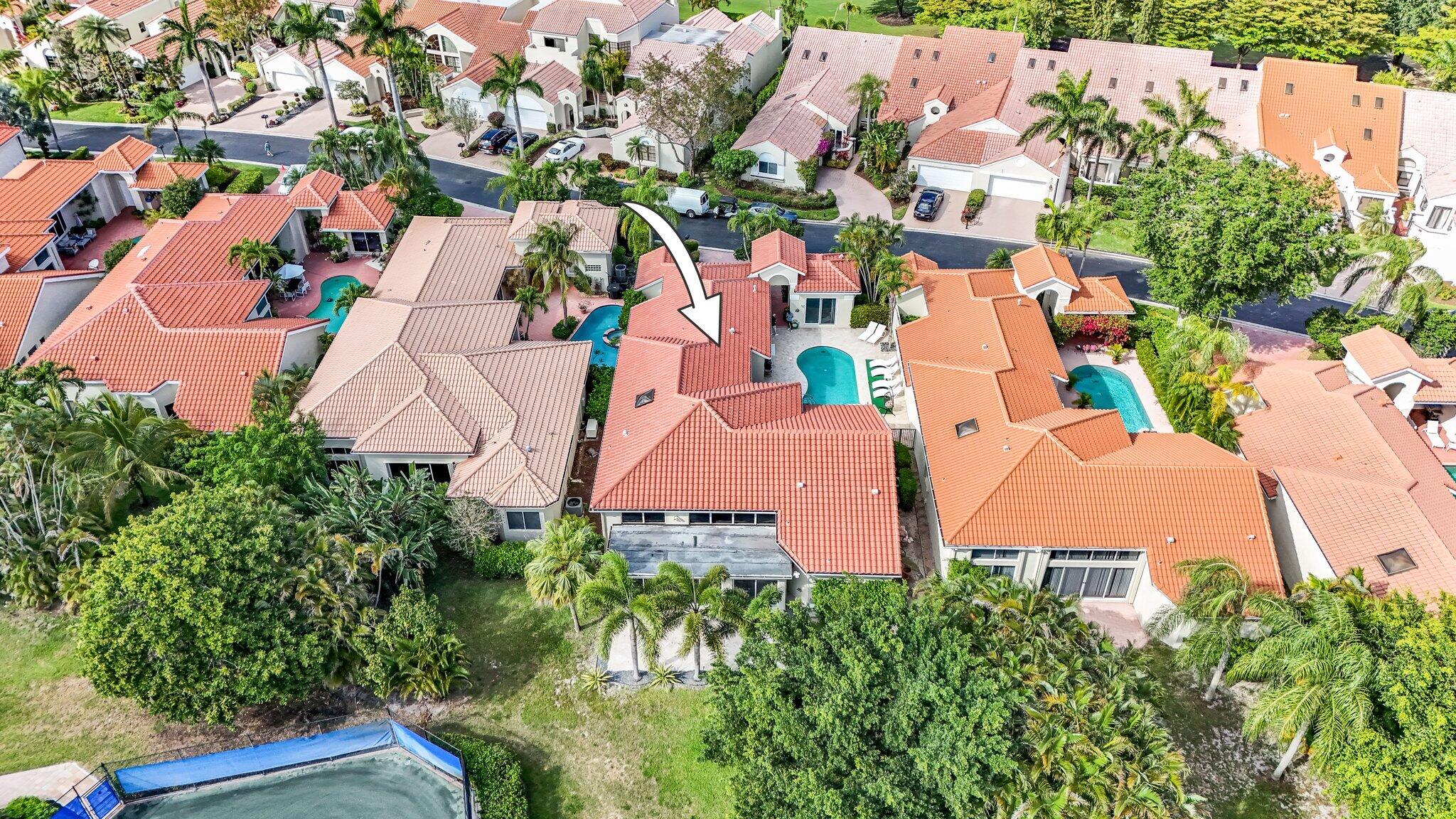 7434 Campo Florido Boca Raton, FL 33433 - Photo 41 of 44 Back Aerial