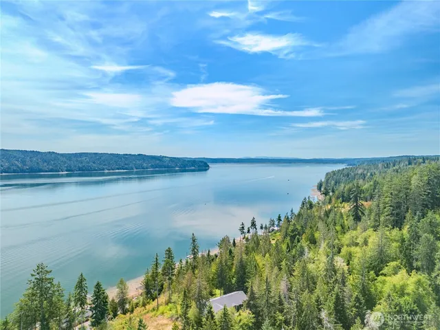 a view of a street with an outdoor space