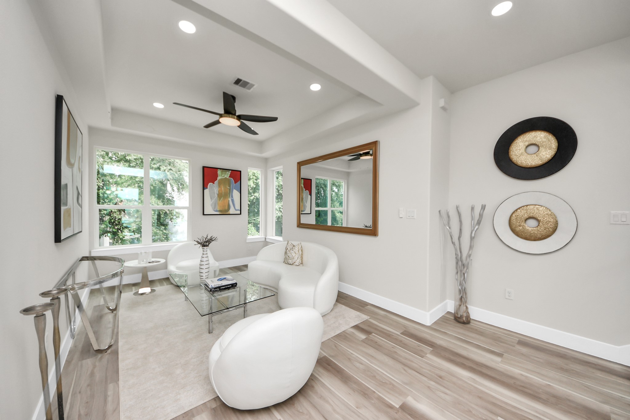 2016 Blodgett Street Houston, TX 77004 - Photo 20 of 49 a living room with furniture and a window