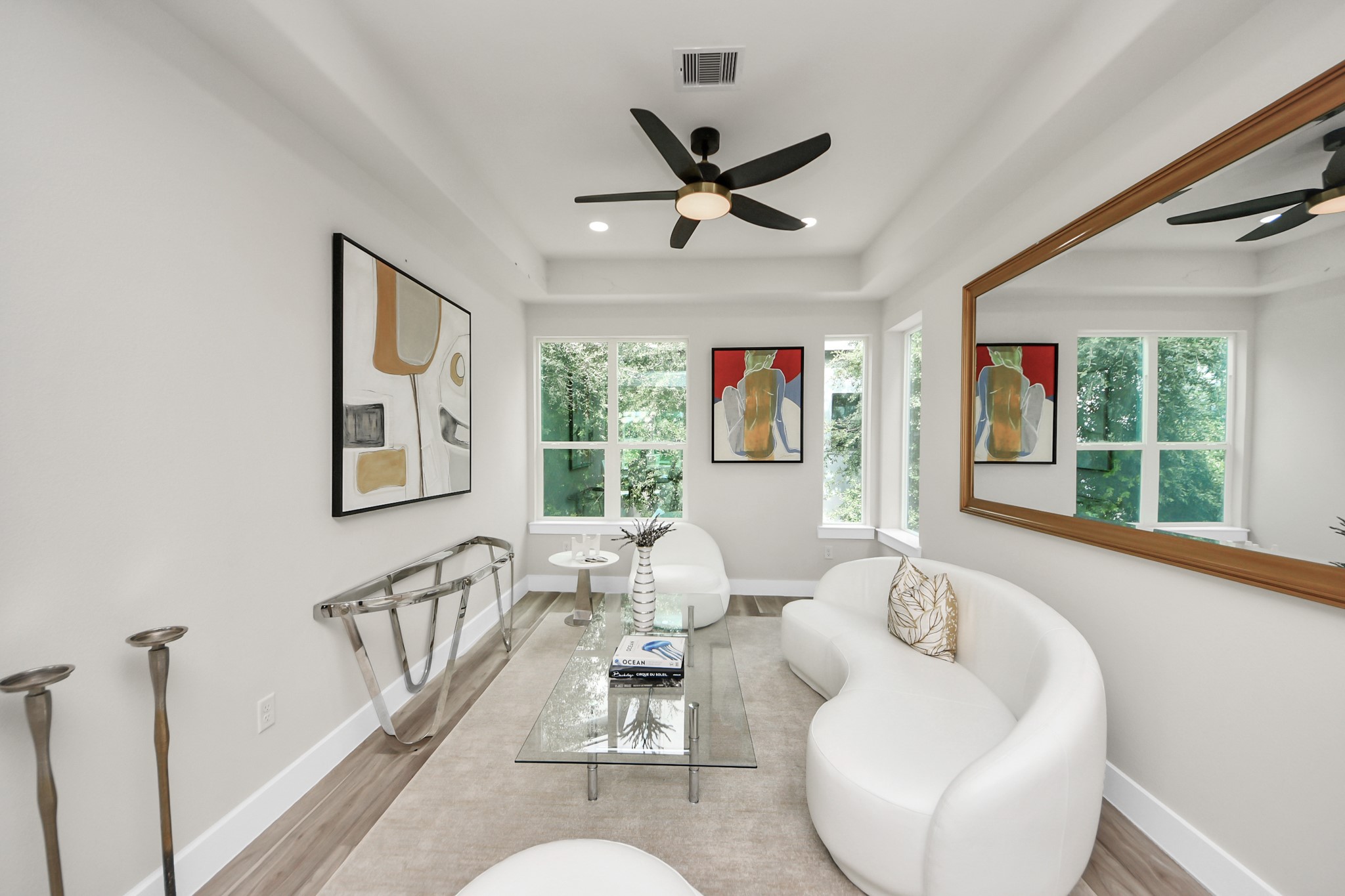 2016 Blodgett Street Houston, TX 77004 - Photo 21 of 49 a living room with furniture and a window