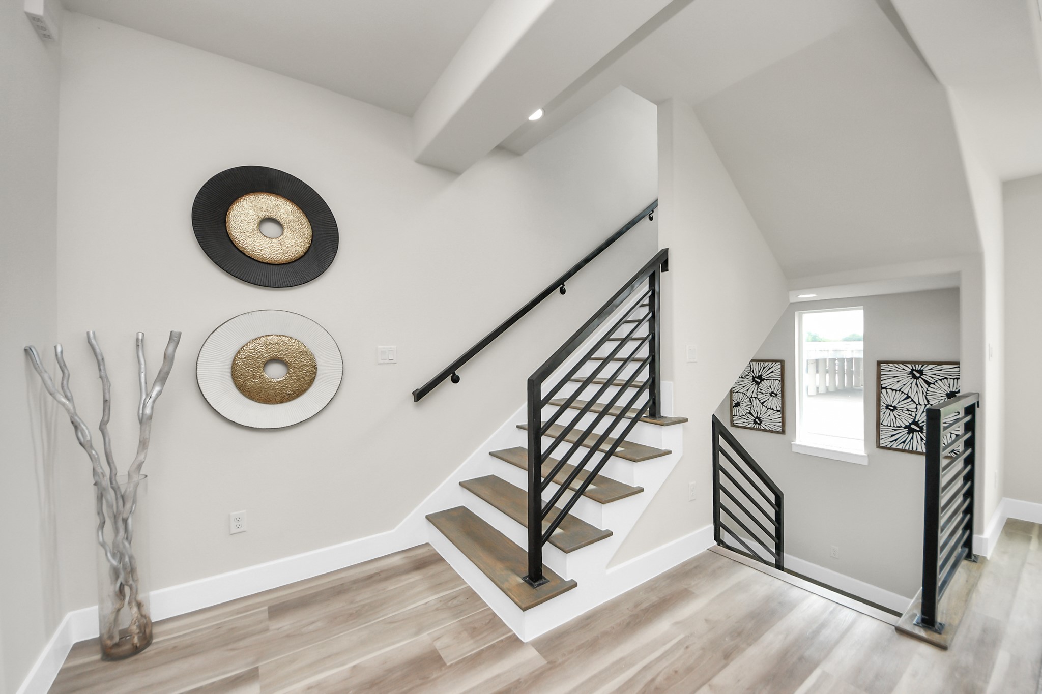 2016 Blodgett Street Houston, TX 77004 - Photo 28 of 49 a view of living room with furniture and wooden floor
