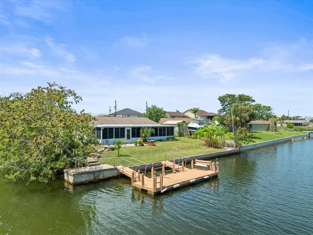 a view of a city with an ocean
