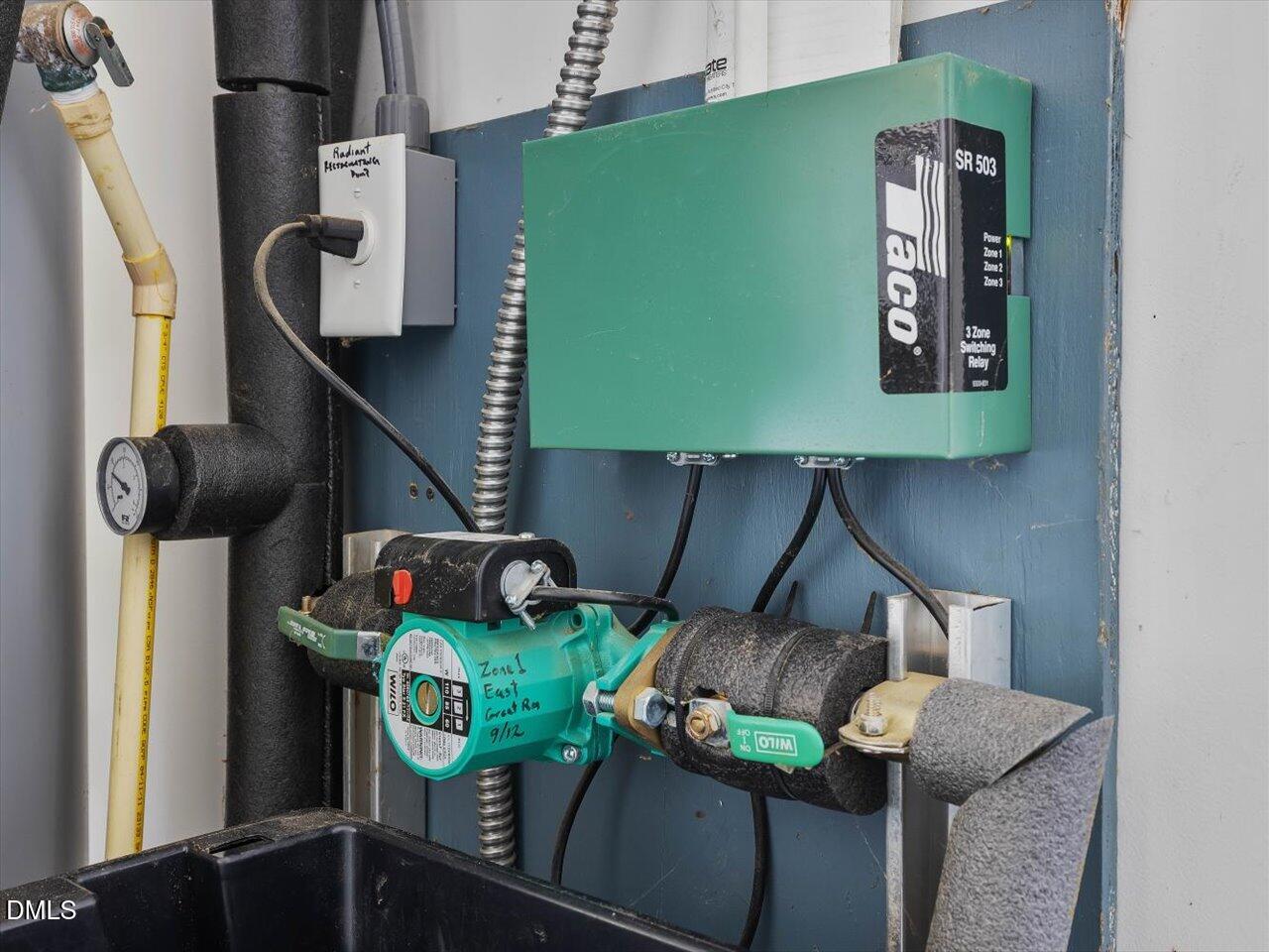 1210 Manco Dairy Road Pittsboro, NC 27312 - Photo 78 of 99 081-Utilities with Radient Floors - Geot