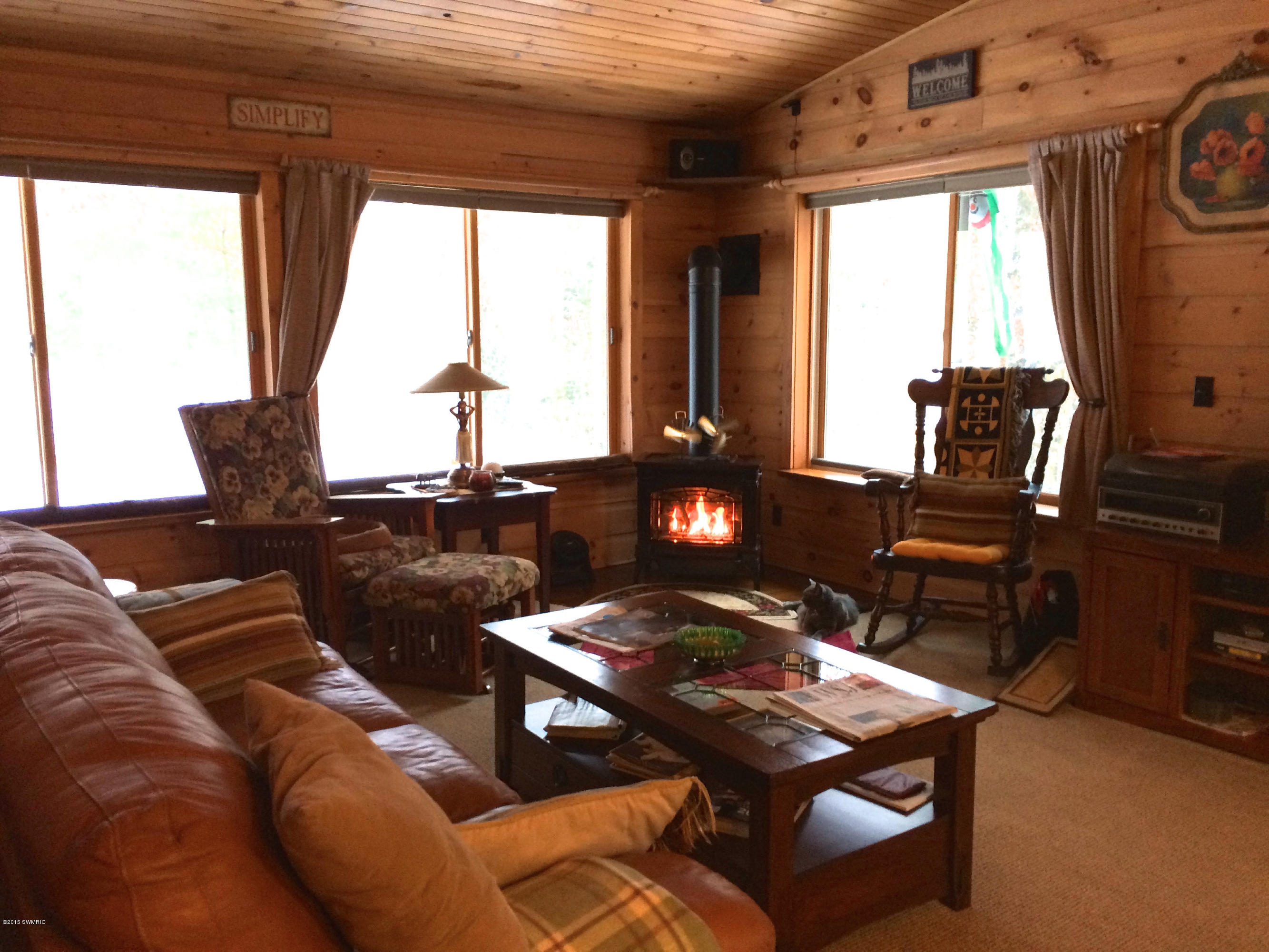 7606 South Nelson Road Chase, MI 49623 - Photo 4 of 54 Living Room