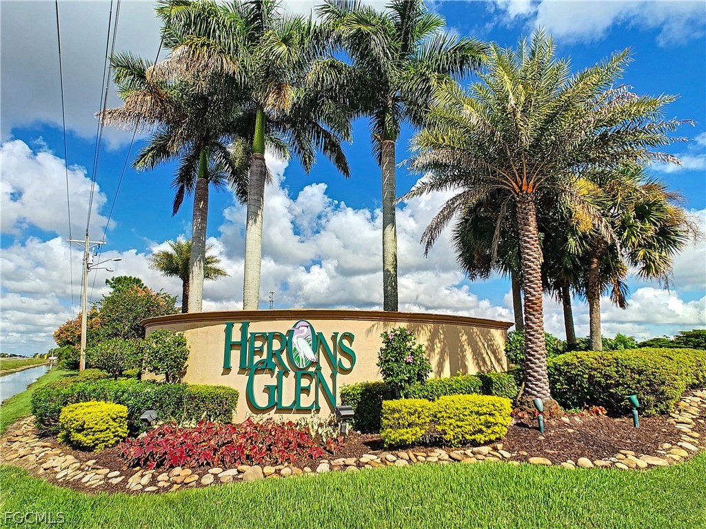20763 Athenian Lane North Fort Myers, FL 33917 - Photo 2 of 49 a view of a sign board