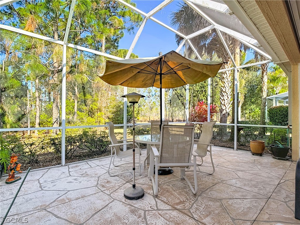 20763 Athenian Lane North Fort Myers, FL 33917 - Photo 39 of 49 a view of an outdoor space with seating area
