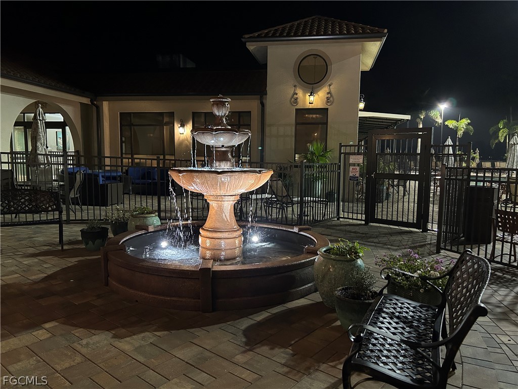 20763 Athenian Lane North Fort Myers, FL 33917 - Photo 46 of 49 a view of a chairs and tables in patio