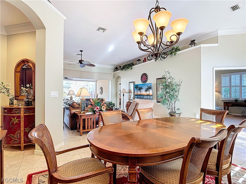 20763 Athenian Lane North Fort Myers, FL 33917 - Photo 8 of 49 a view of a dining room