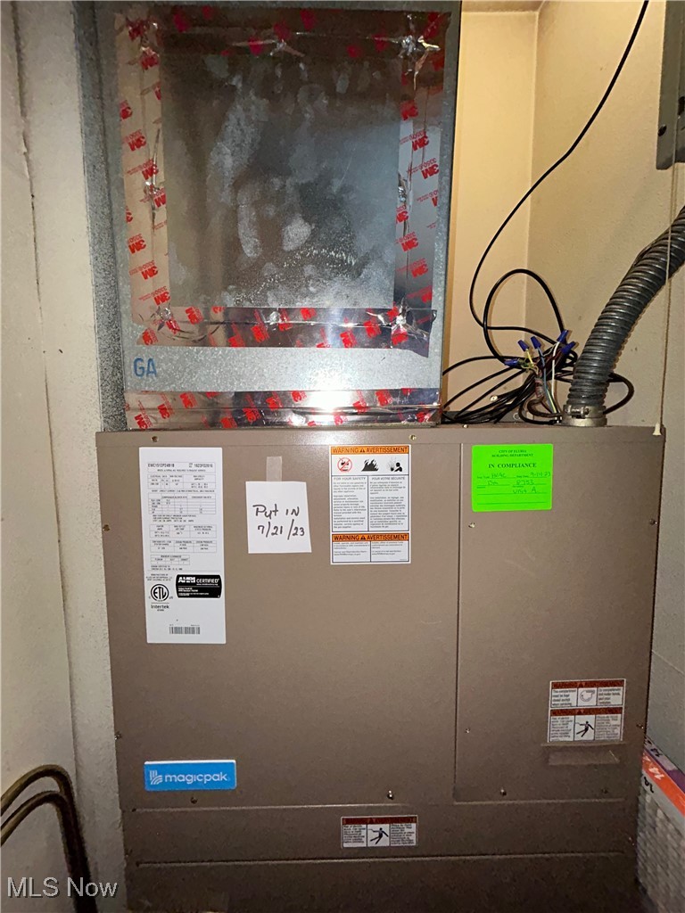 8753 West Ridge Road, Unit A Elyria, OH 44035 - Photo 4 of 21 Detailed view of heating unit
