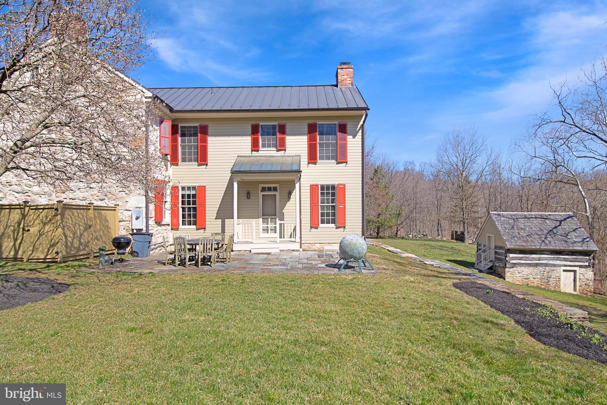 13025 Glissans Mill Road Mount Airy, MD 21771 - Photo 69 of 78 SIDE PATIO- SMOKEHOUSE