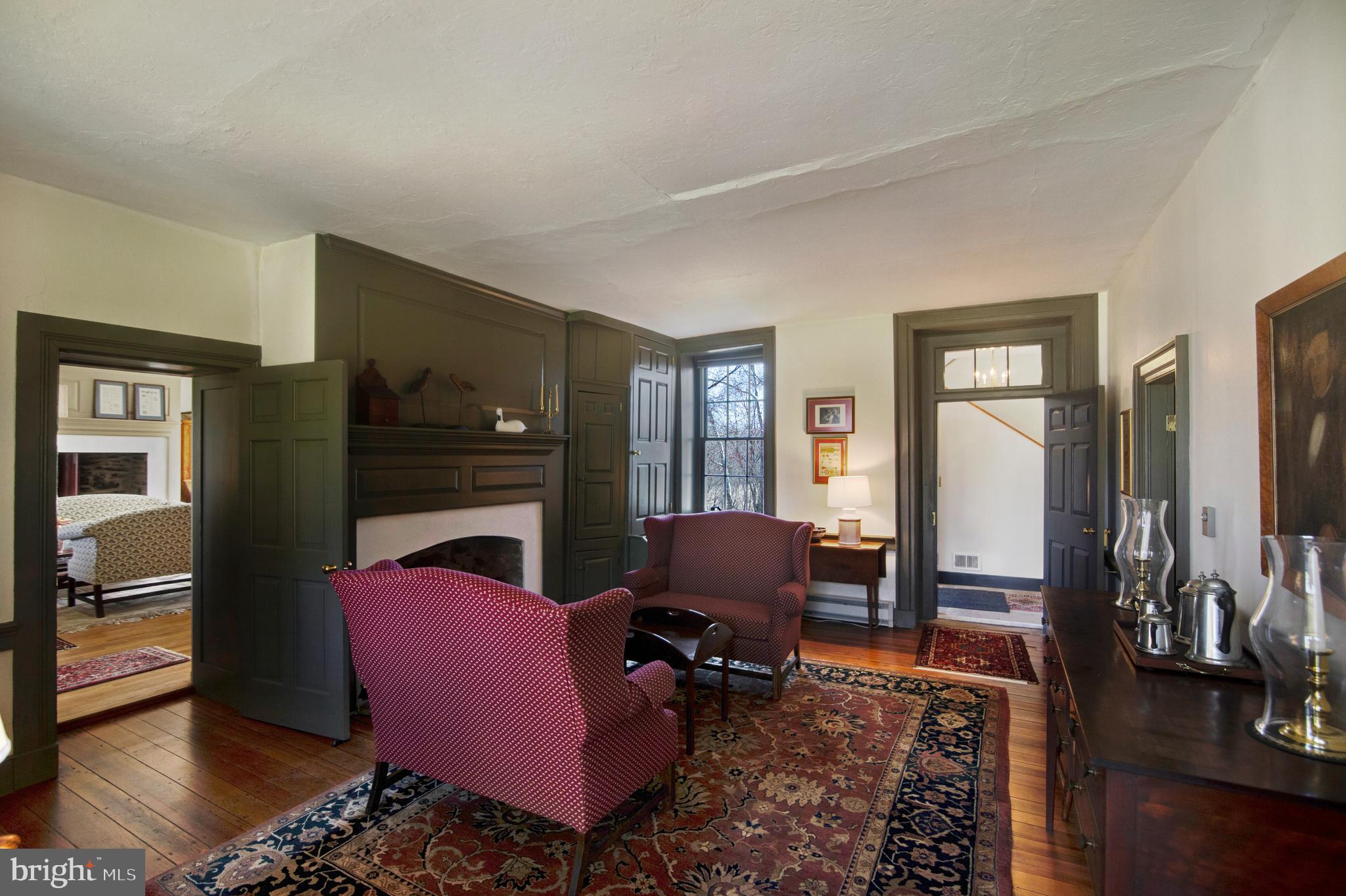 13025 Glissans Mill Road Mount Airy, MD 21771 - Photo 8 of 78 ENTRY FOYER - VIEW TO LIVING ROOM AT LEFT