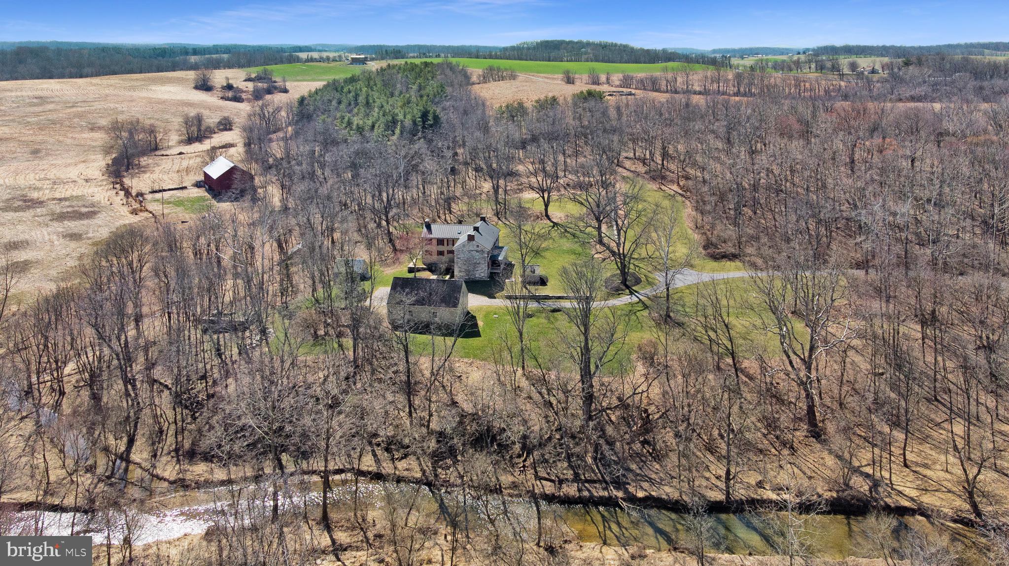 13025 Glissans Mill Road Mount Airy, MD 21771 - Photo 71 of 78 STREAM AT LOWER END OF PROPERTY