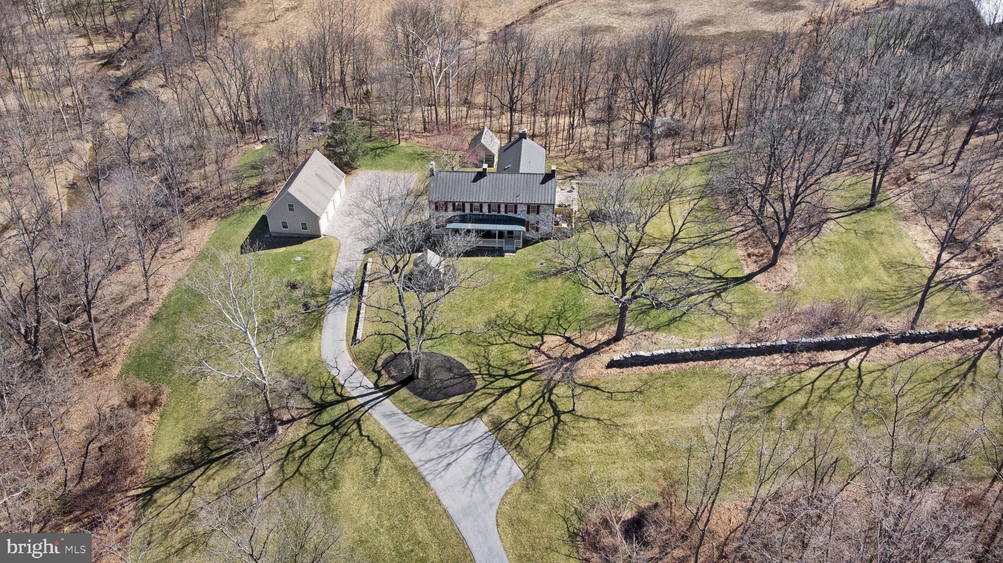 13025 Glissans Mill Road Mount Airy, MD 21771 - Photo 75 of 78 GUEST PARKING TO COURTYARD AND GARAGE