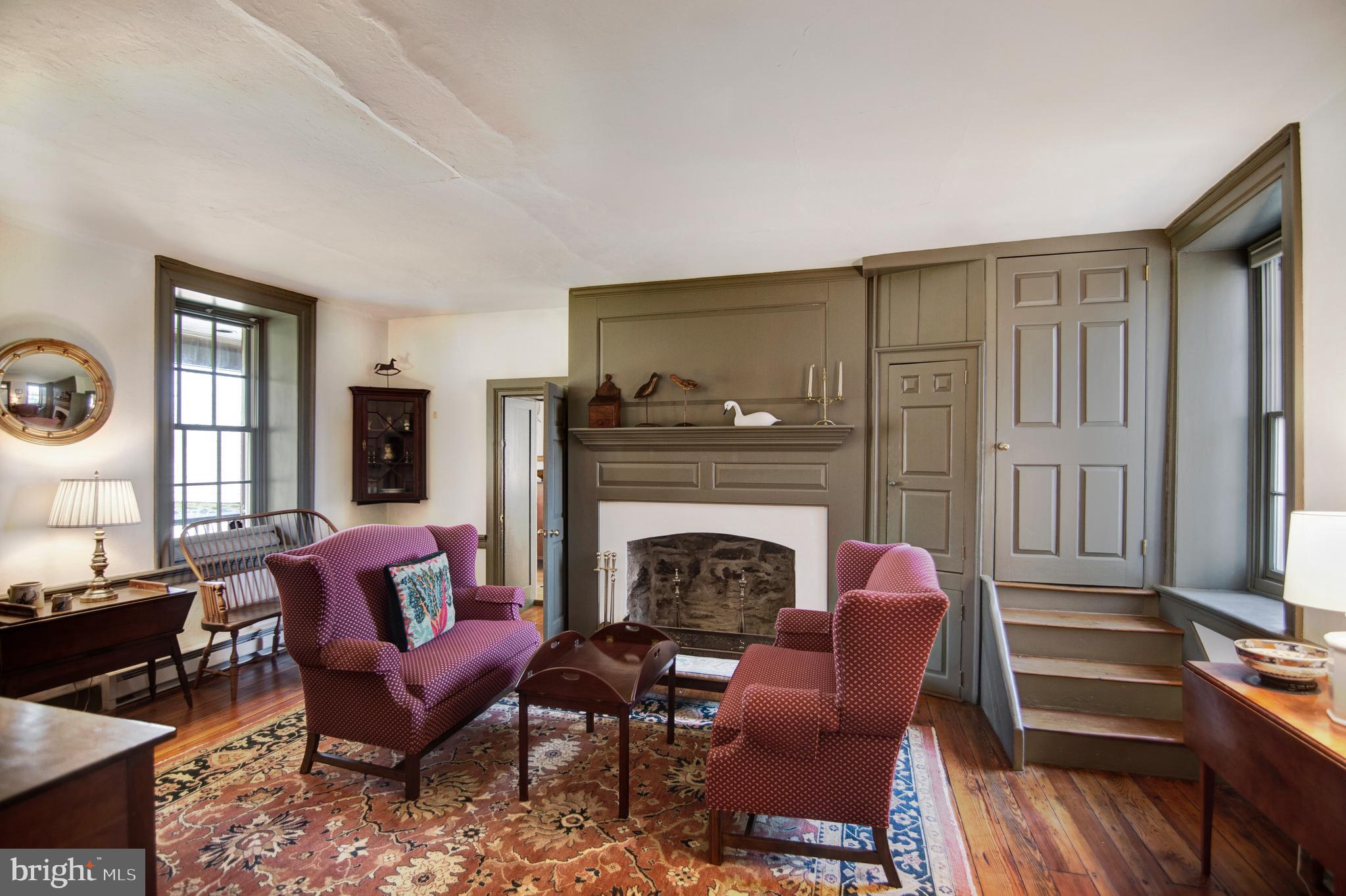 13025 Glissans Mill Road Mount Airy, MD 21771 - Photo 9 of 78 ENTRY WITH FP MANTEL AND ORIGINAL FLOORS