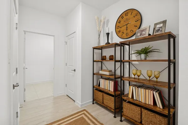 a view of a small space