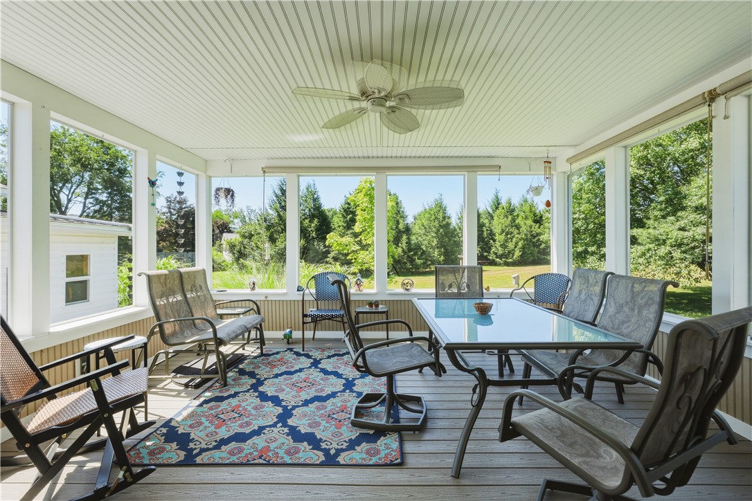 136 Rocking Chair Road Big Flats, NY 14845 - Photo 28 of 38 This peaceful 3 season room will captivate you!