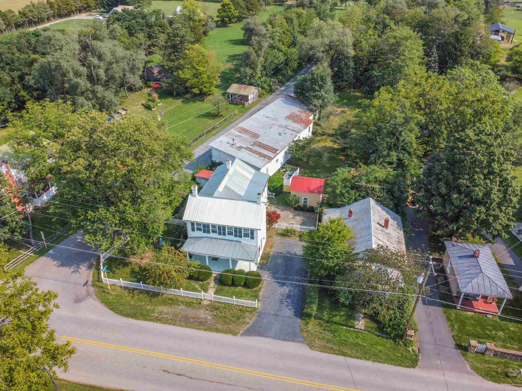585 Battlefield Road New Hope, VA 24431 - Photo 41 of 49 an aerial view of a house