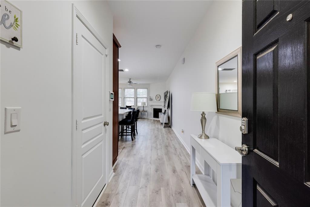 1561 Trailview Way Northeast Atlanta, GA 30329 - Photo 4 of 38 a view of a kitchen from the hallway