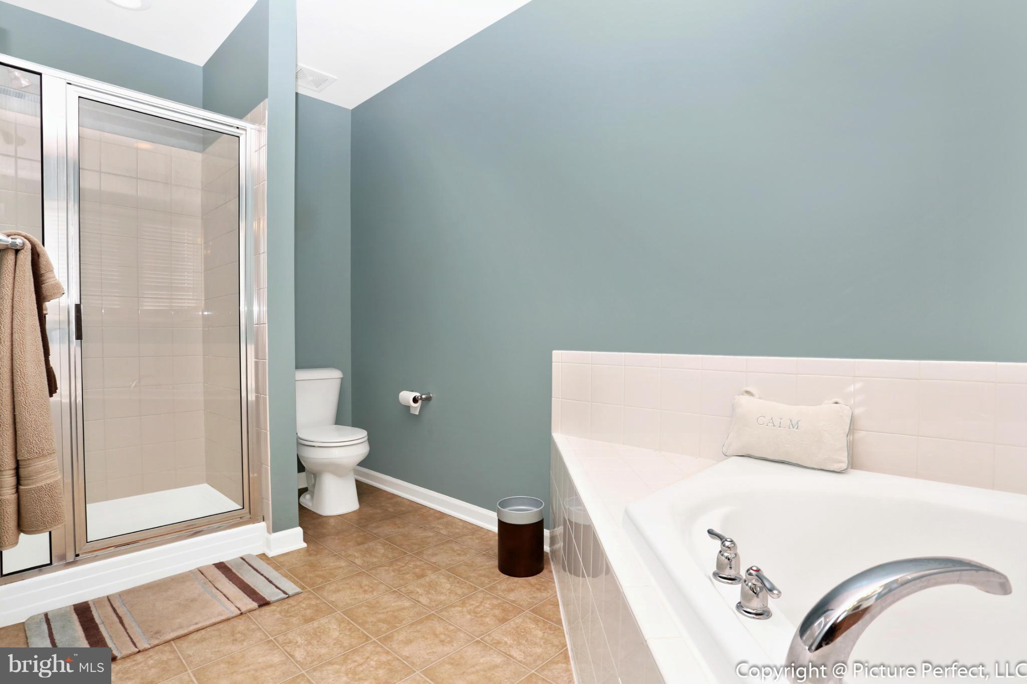2120 Caisson Road Frederick, MD 21702 - Photo 18 of 30 Master Bath has Soaking Tub and Separate Shower