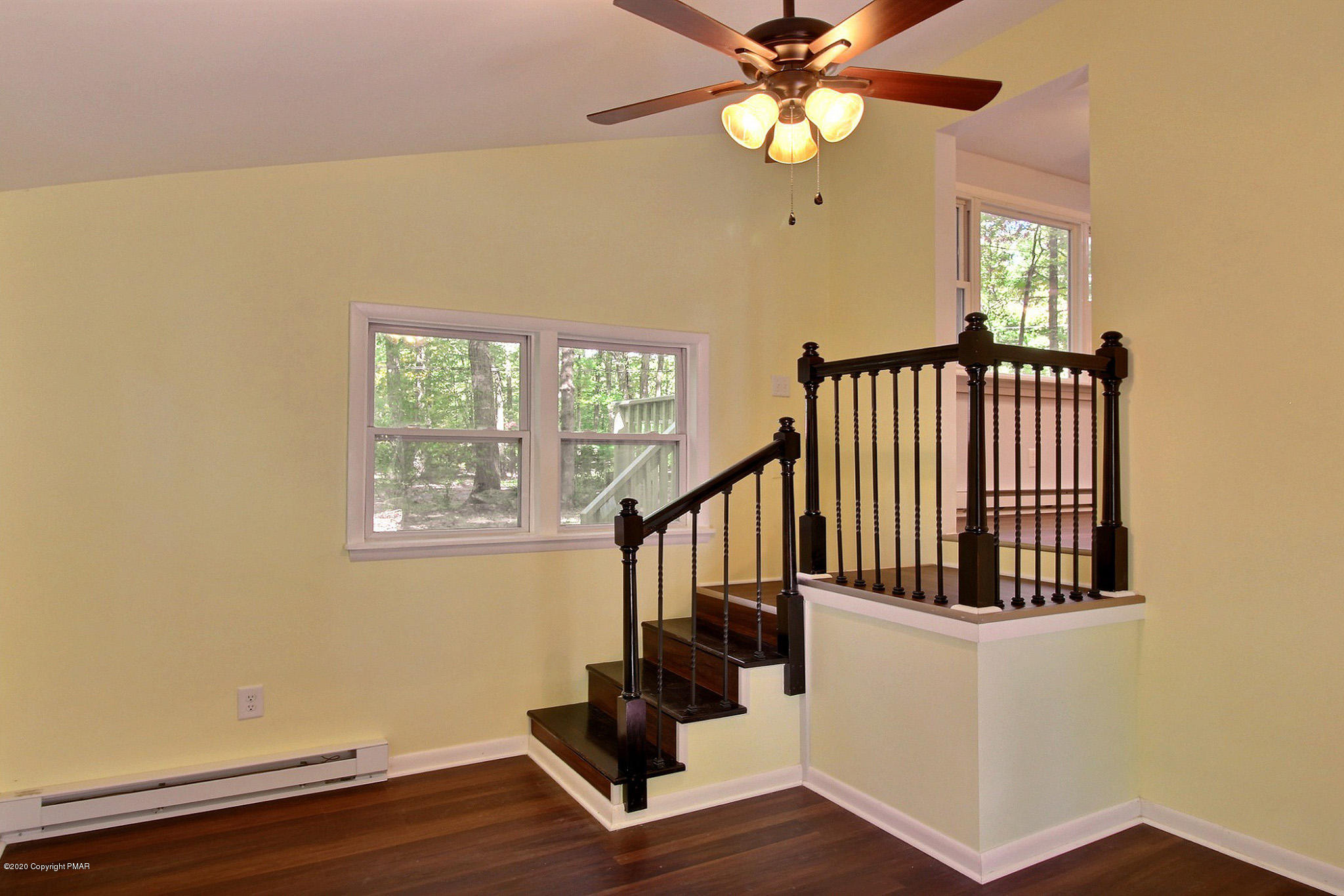 1191 Mattioli Road Bartonsville, PA 18321 - Photo 8 of 17 a view of entryway with wooden floor and door