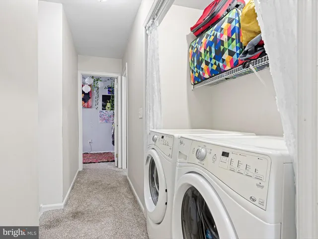a view of washer and dryer