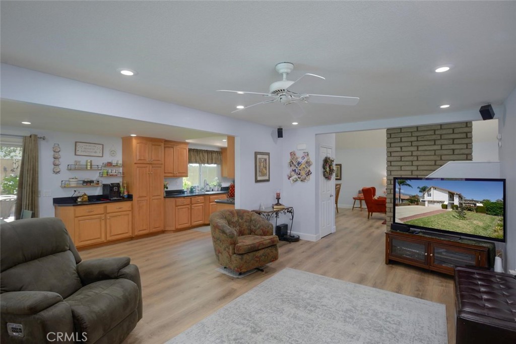 10424 Cartilla Court Rancho Cucamonga, CA 91737 - Photo 6 of 36 a living room with furniture and a flat screen tv