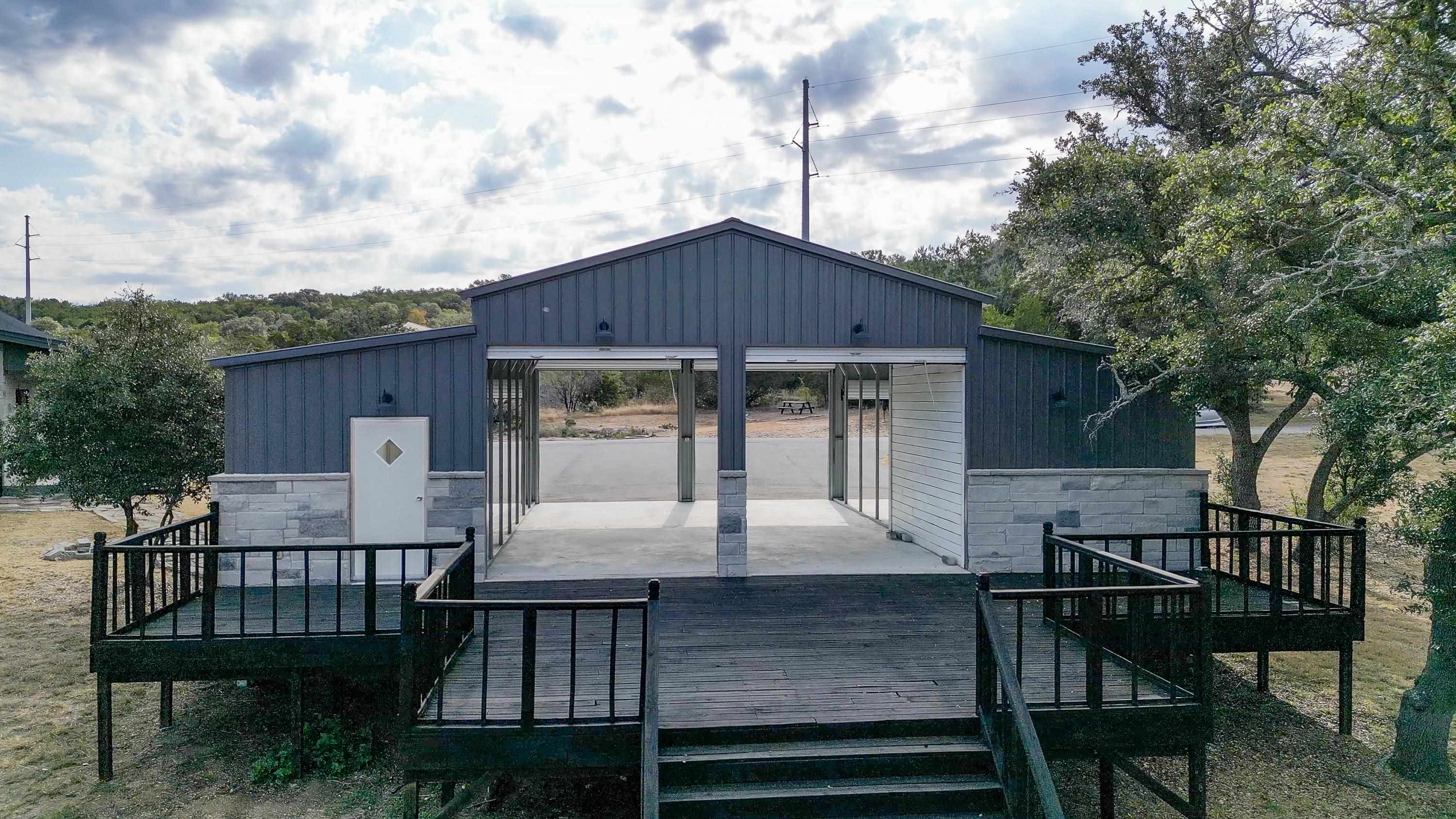 105 Keystone Buchanan Dam, TX 78609 - Photo 24 of 30 a house view with a seating space and garden
