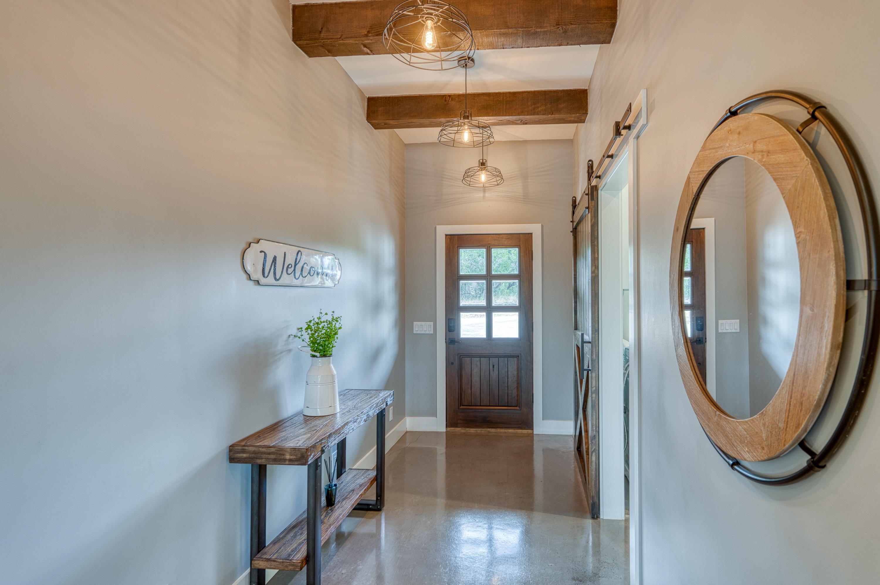105 Keystone Buchanan Dam, TX 78609 - Photo 5 of 30 a view of livingroom with washer and dryer