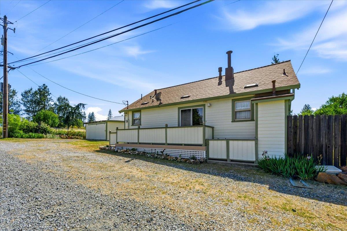 232 Upper Slate Creek Road Grass Valley, CA 95945 - Photo 46 of 48 a view of a house with a yard