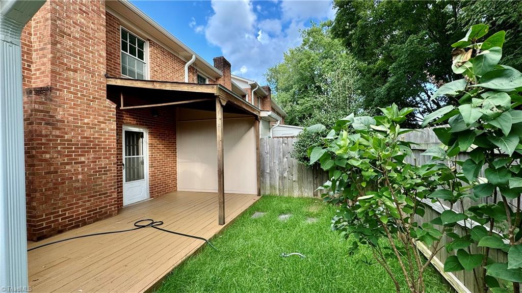 4817 Tower Road, Unit D Greensboro, NC 27410 - Photo 13 of 13 Covered Porch