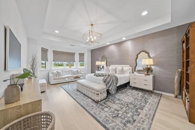 a bathroom with double sink and a mirror