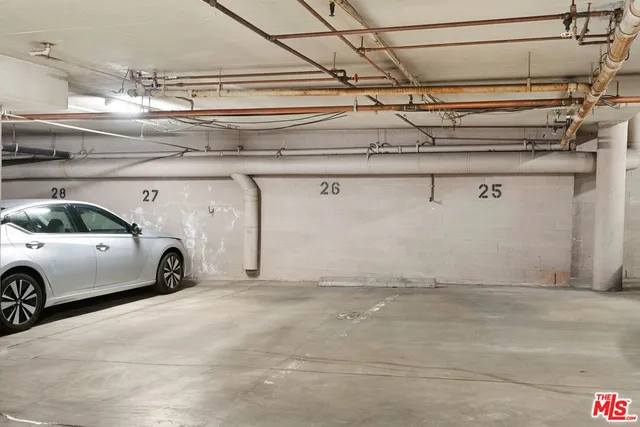 a room with furniture