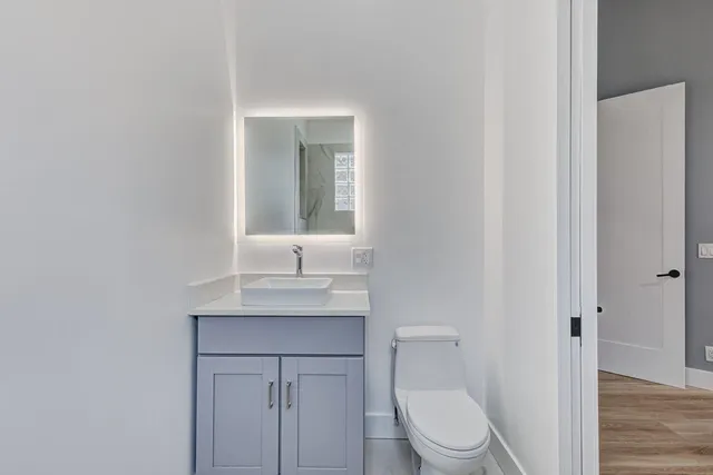 a view of a house with roof deck