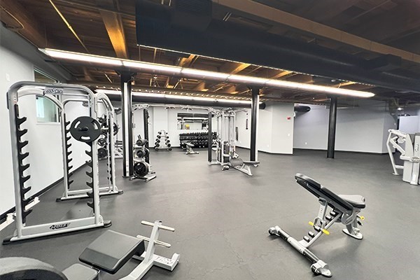 45 High Street, Unit 4 North Andover, MA 01845 - Photo 8 of 17 a gym room with gym equipment