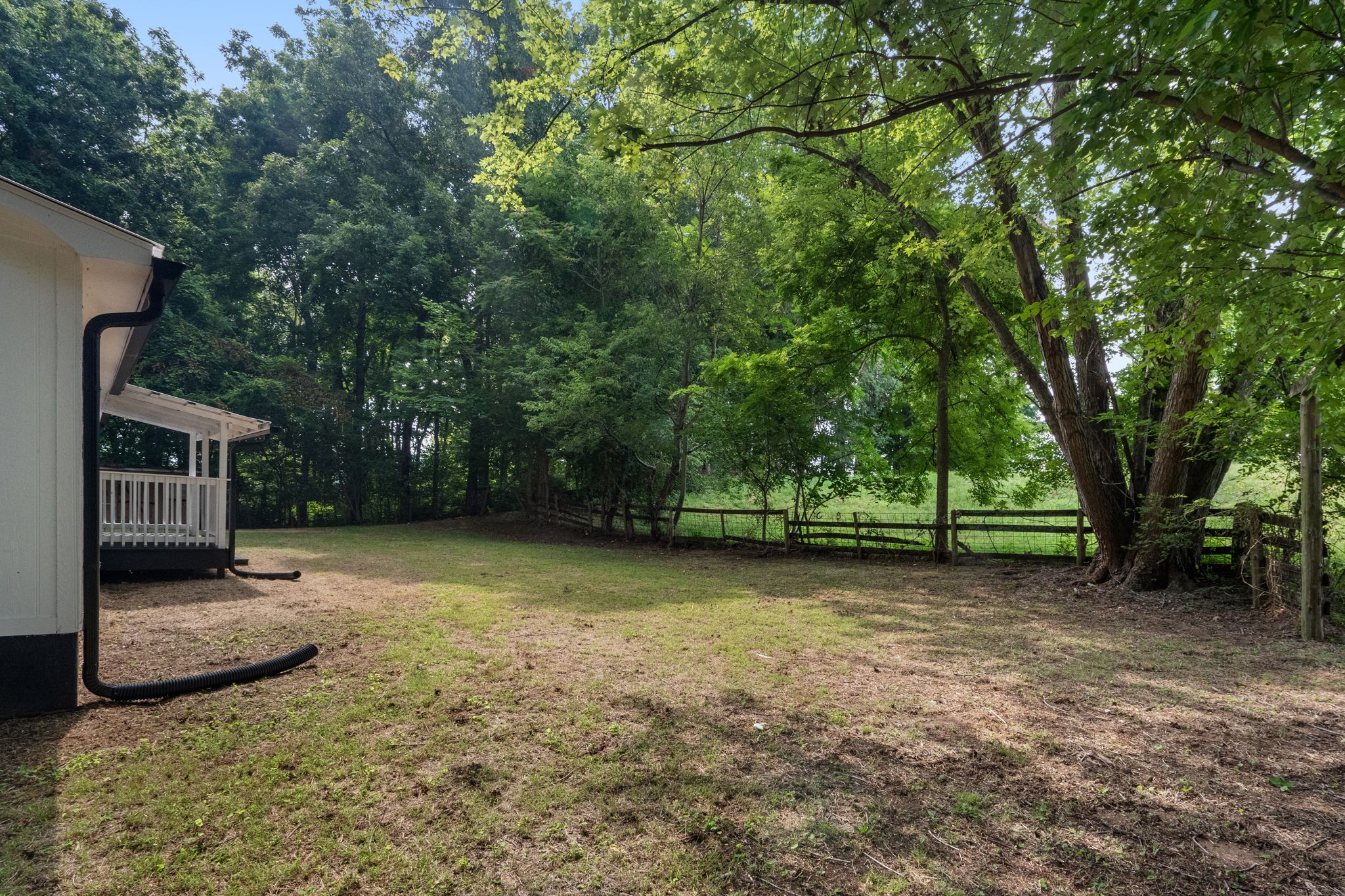 4147 Fizer Road Springfield, TN 37172 - Photo 24 of 25 a backyard of a house with lots of green space