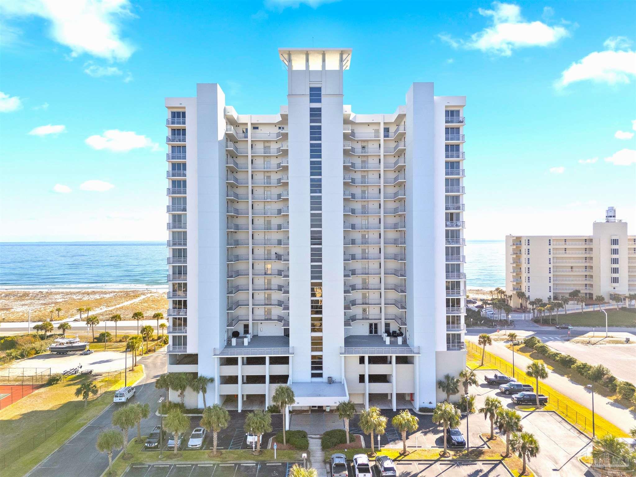 850 Fort Pickens Road, Unit 1040 Pensacola Beach, FL 32561 - Photo 3 of 37 a view of a city with tall buildings