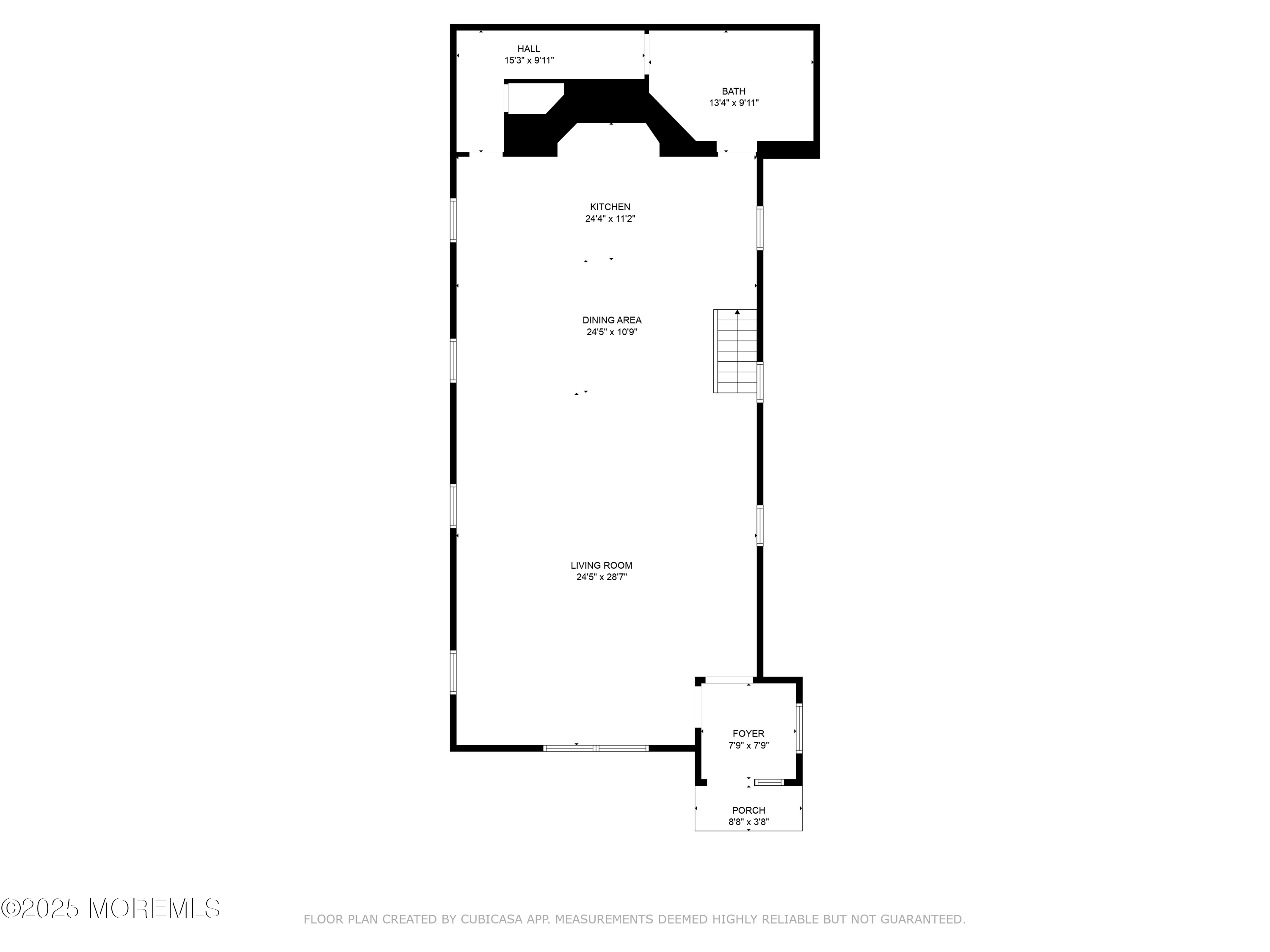 73 3rd Avenue, Unit A Atlantic Highlands, NJ 07716 - Photo 19 of 19 a picture of floor plan