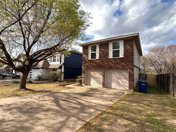 a house view with a outdoor space