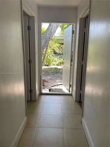 a view of an entryway