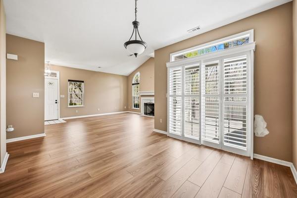 19 Stone Ridge Boulevard Hermitage, PA 16148 - Photo 12 of 40 Dining area with sliding doors to trex deck, crafted with plantation blinds