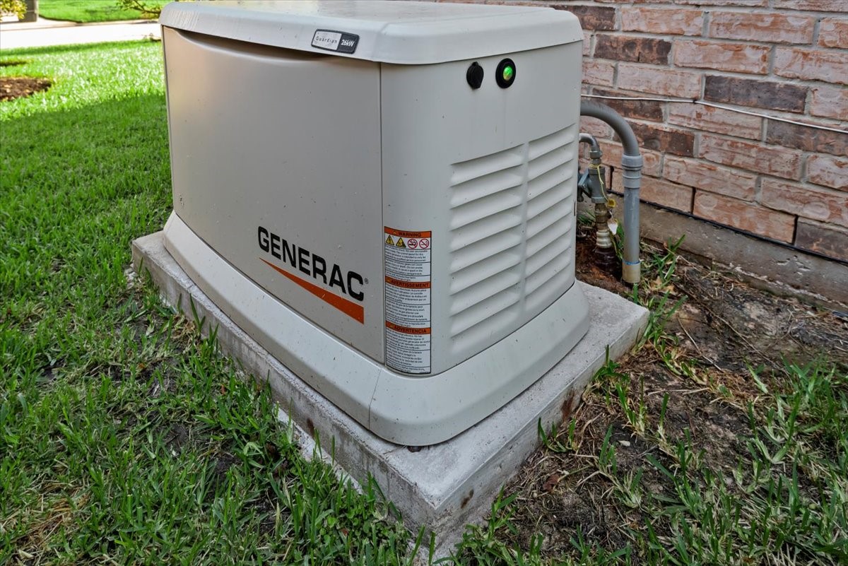 6507 Quiet Pointe Drive Spring, TX 77389 - Photo 7 of 45 Whole house generator. This Generac automatically quicks in when the power is out and provides backup power during outages. You will not even notice that there is a power outage.