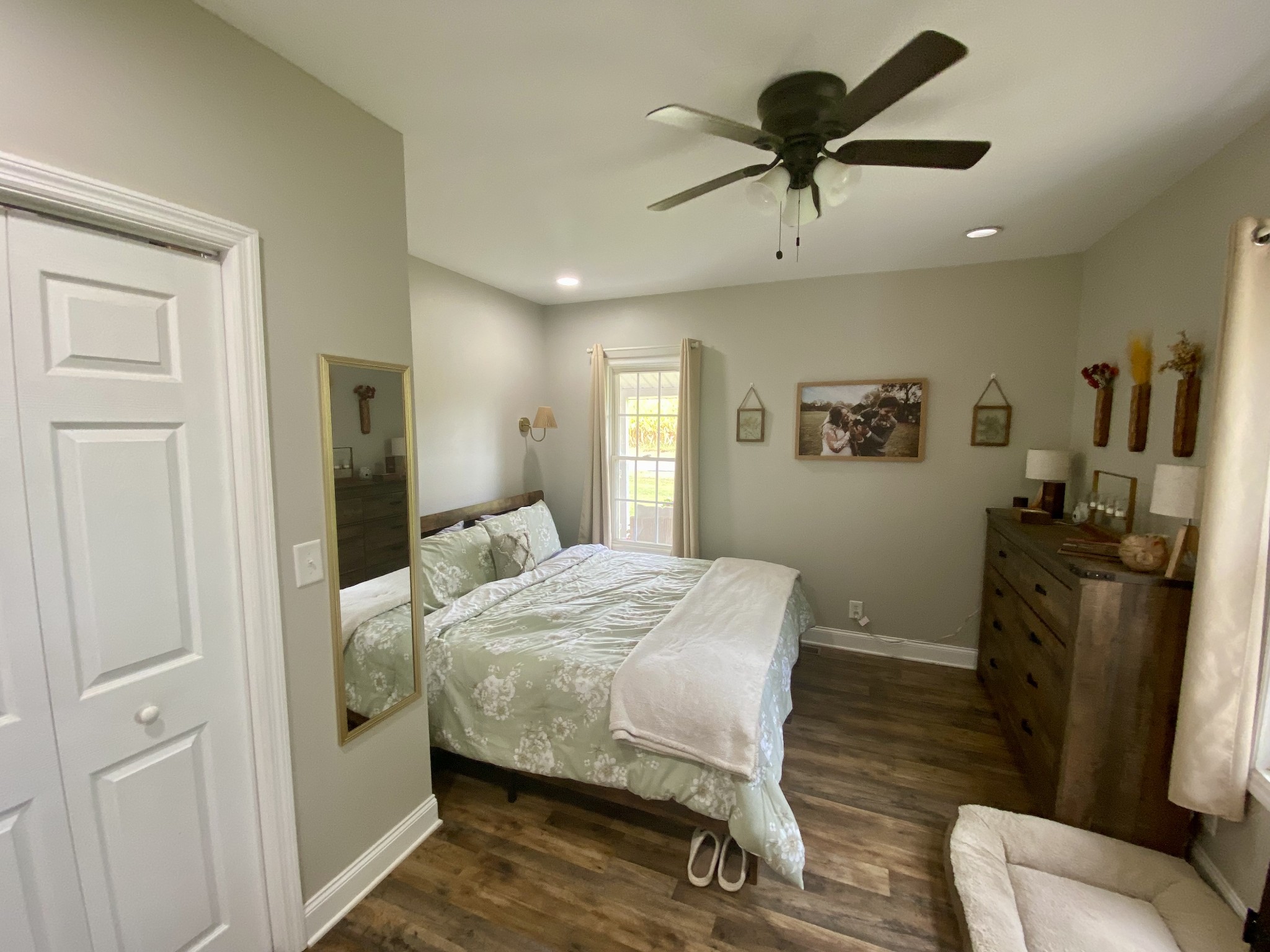 308 Spring Street Loretto, TN 38469 - Photo 23 of 28 a bedroom with a bed and a couch