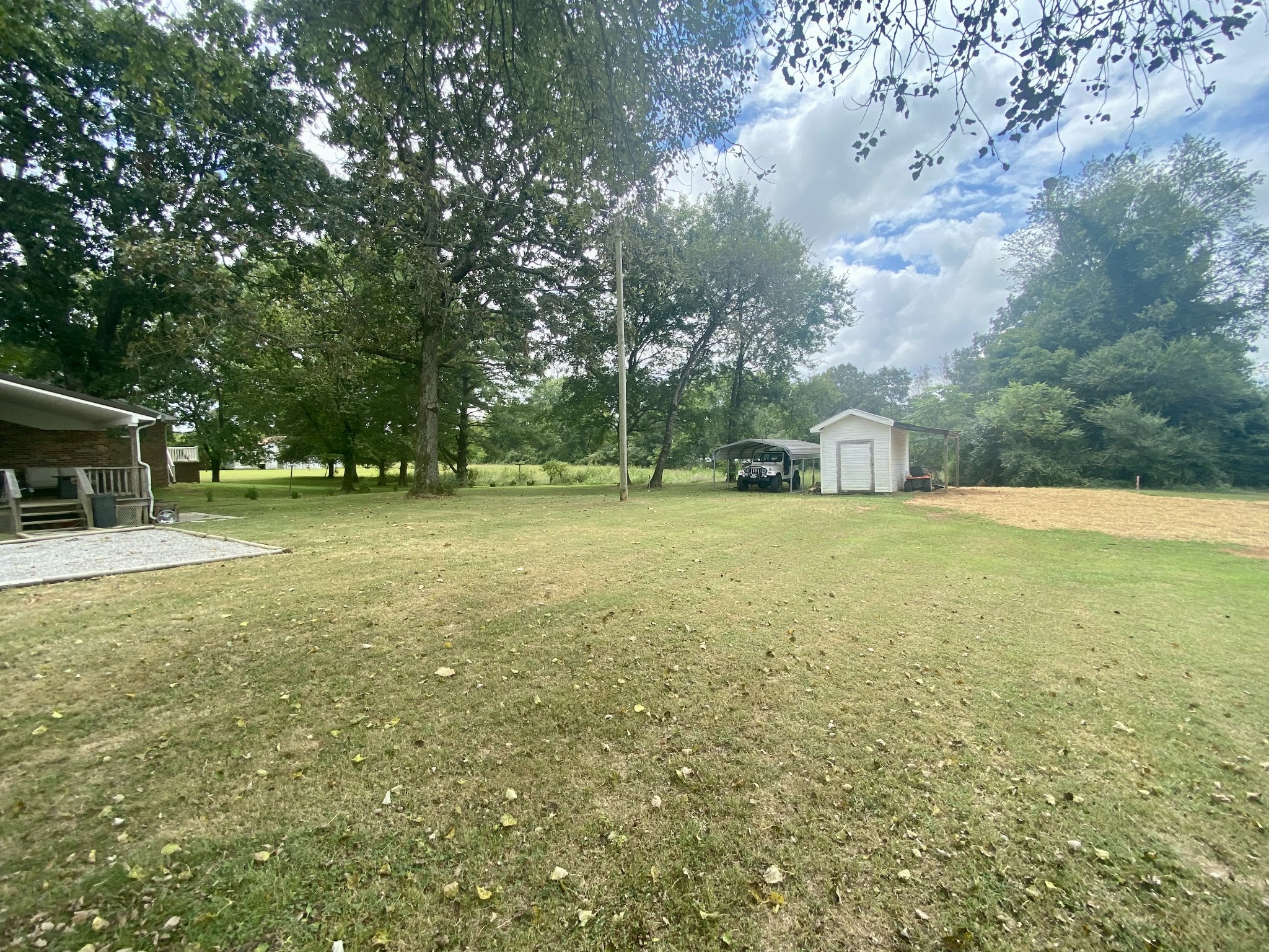 308 Spring Street Loretto, TN 38469 - Photo 9 of 28 a view of a green field with trees in the background