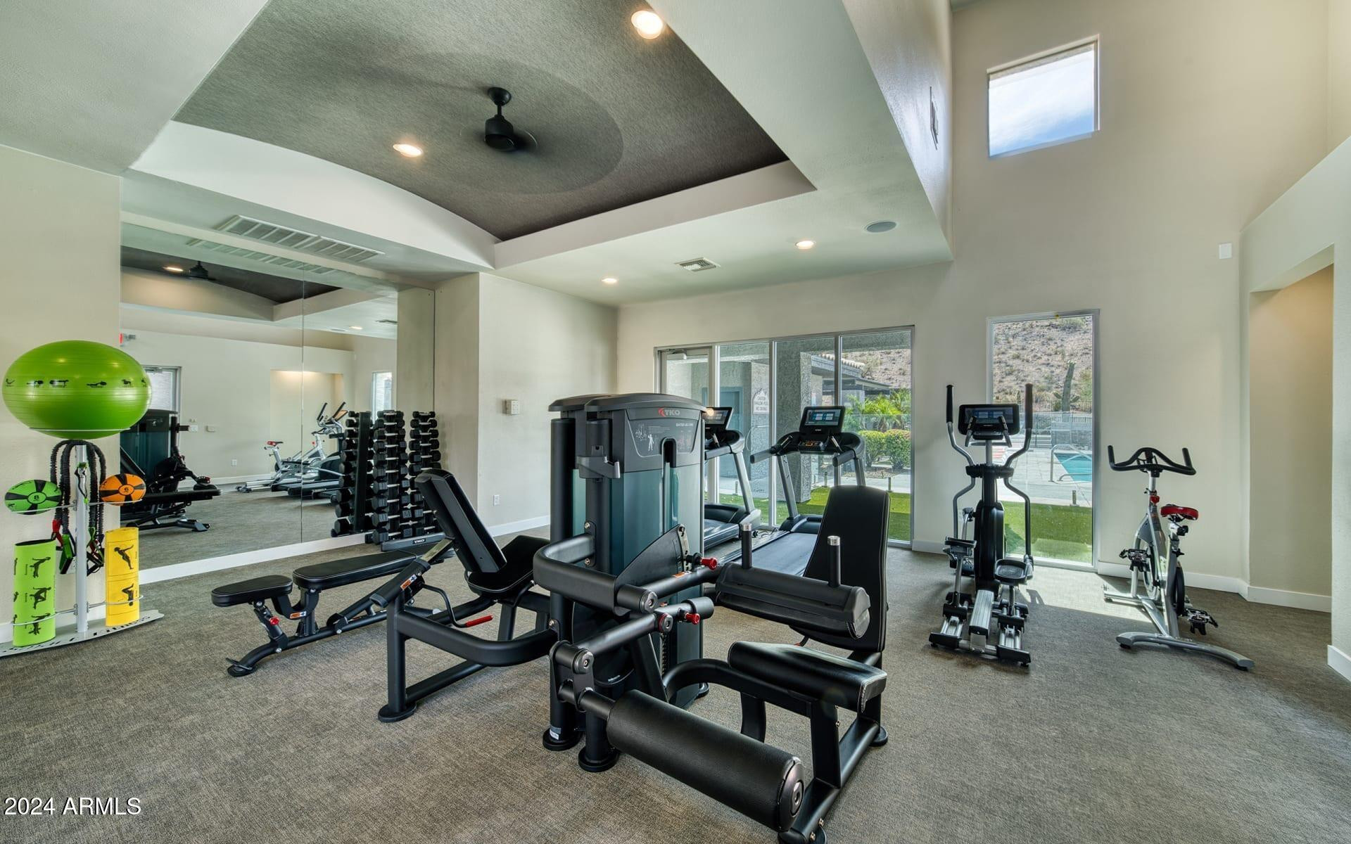 3625 East Ray Road, Unit 1 Phoenix, AZ 85044 - Photo 16 of 29 a view of a room with gym equipment